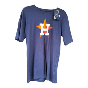 Mens XL Houston Astros MLB Genuine Merchandise Navy Blue T-Shirt NWT